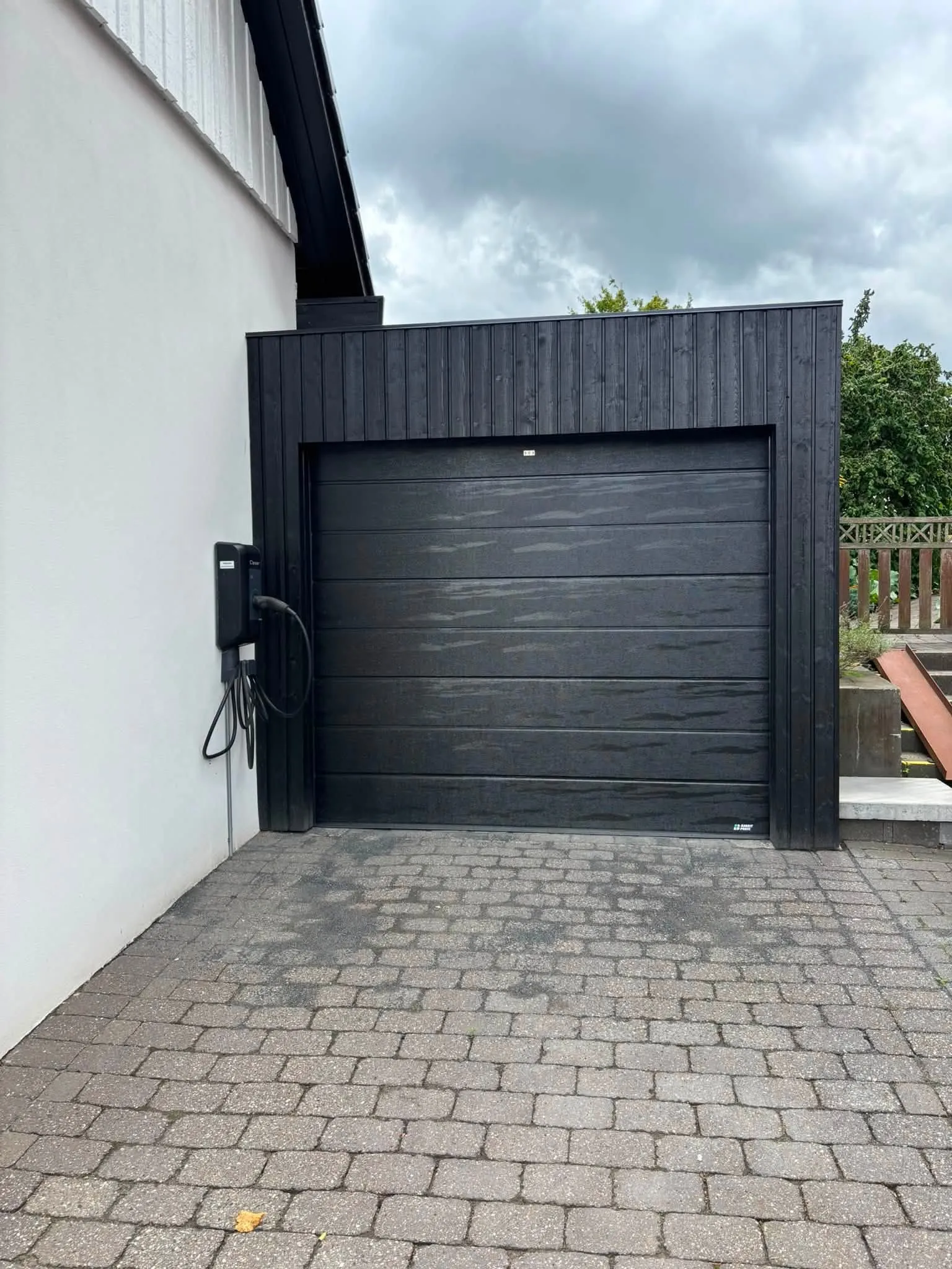 Carport bygget i Silkeborg-området — efter