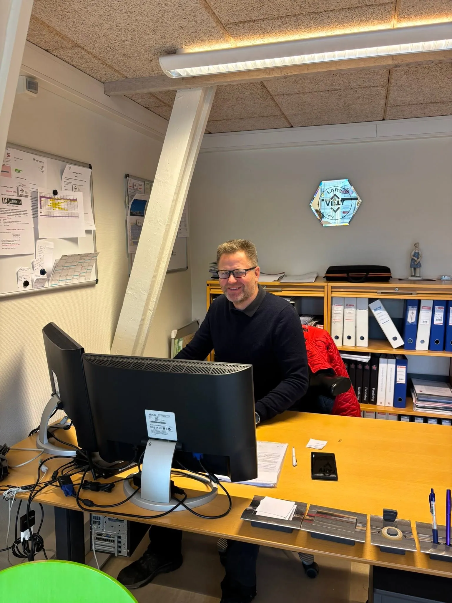 Lars L. Nielsen, indehaver af Villy's Tømrerforretning